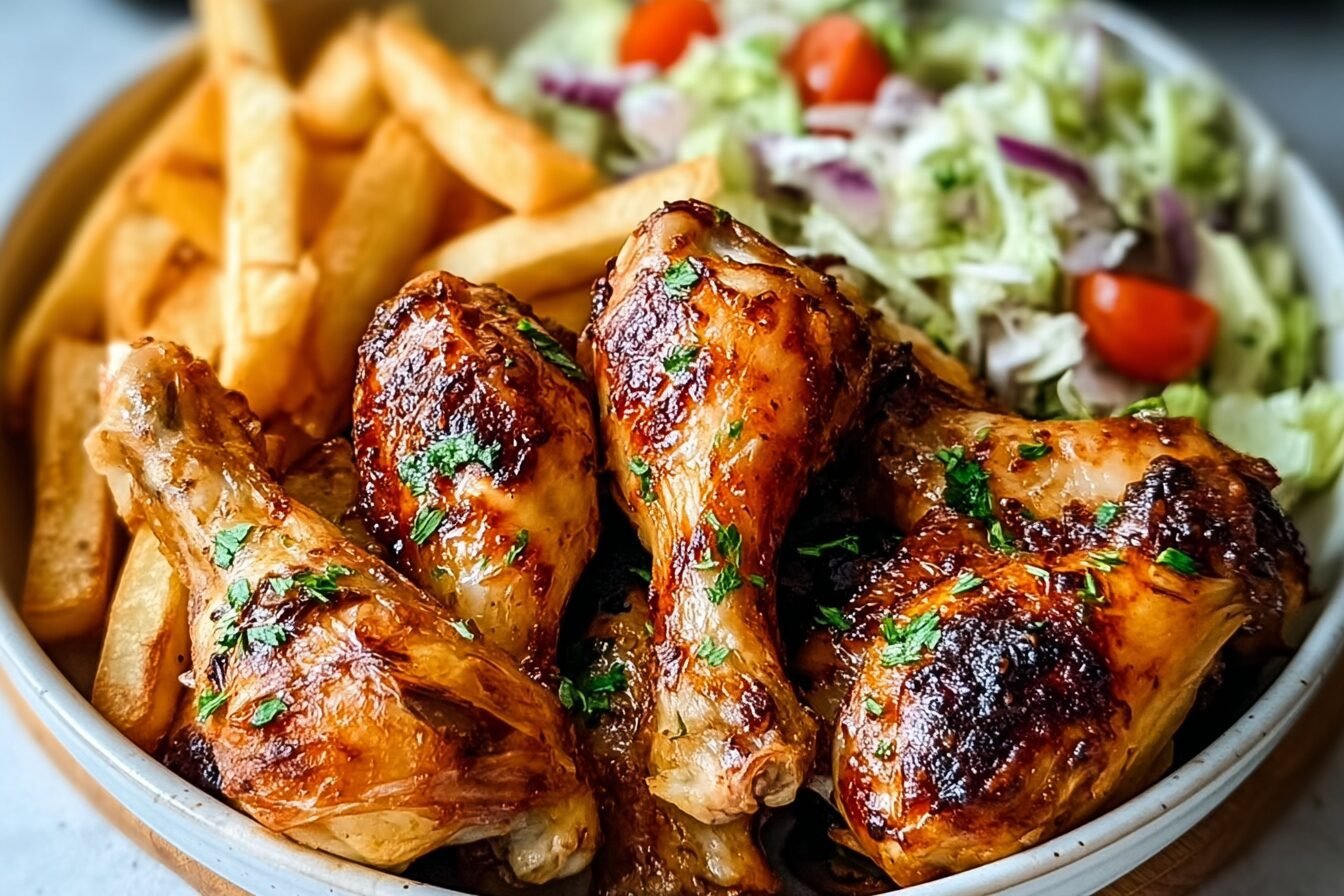 Crispy Baked Chicken Drumsticks