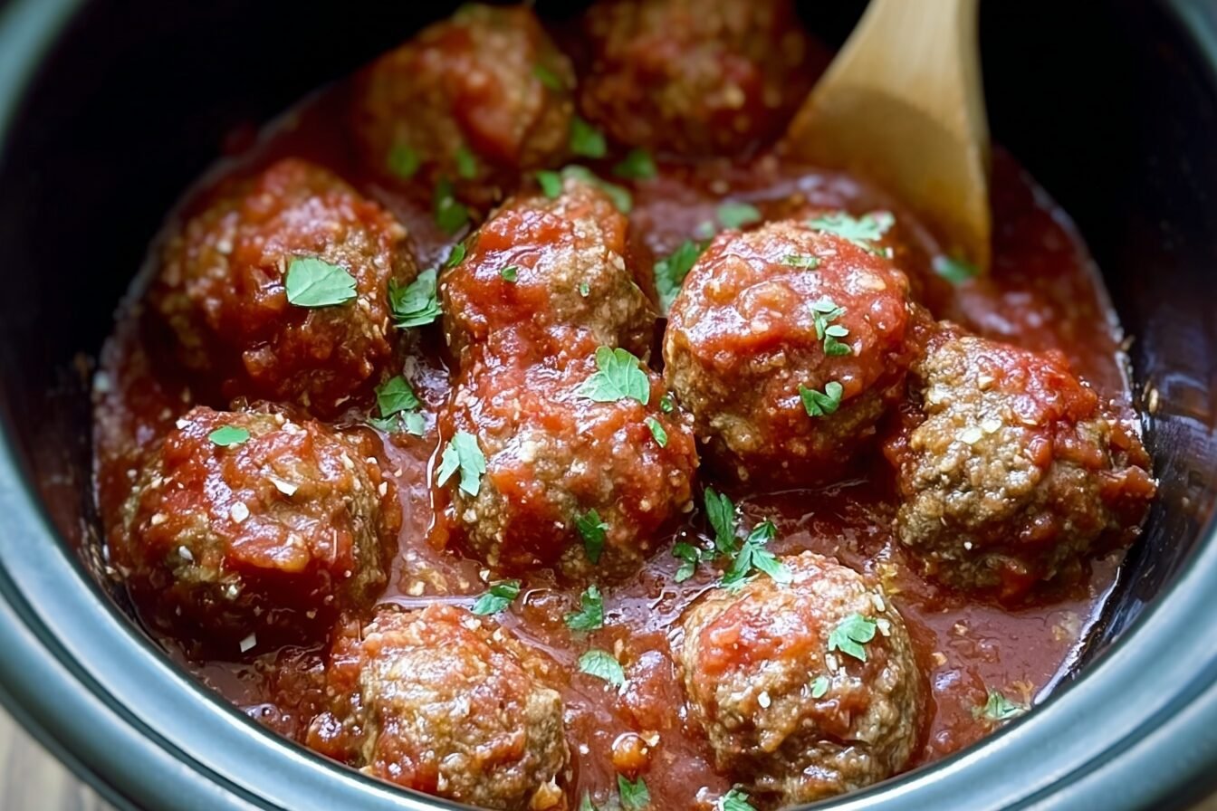Crockpot Meatballs