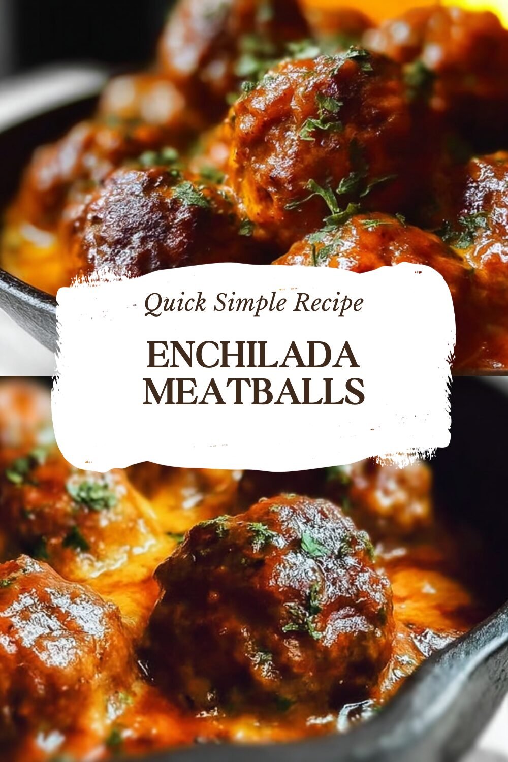 Enchilada Meatballs