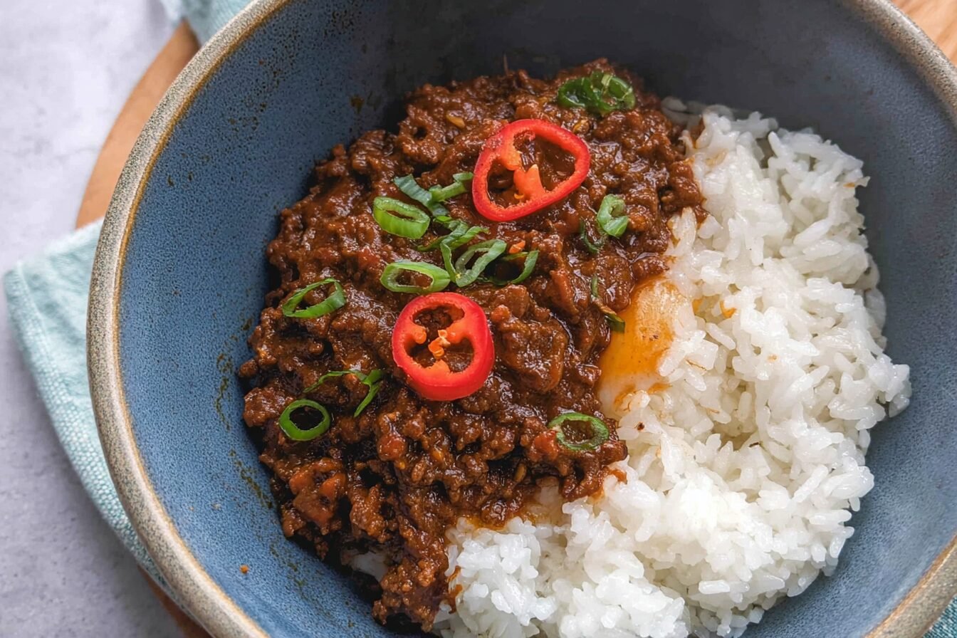 Gochujang Ground Beef Bowls