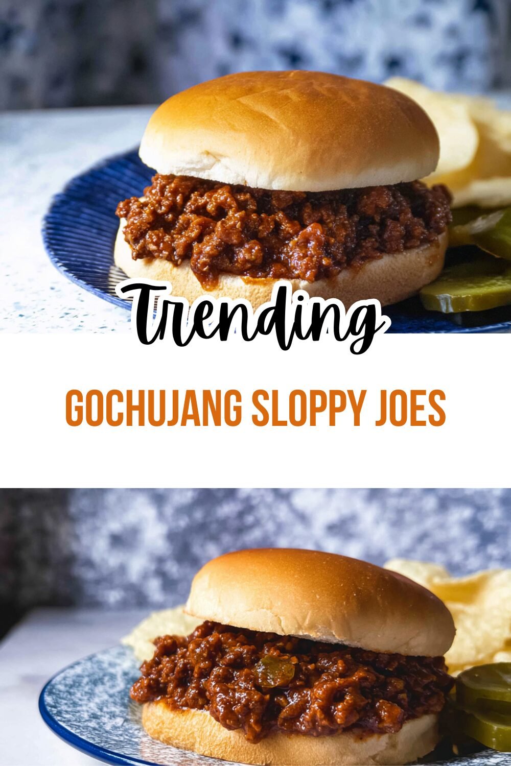 Gochujang Sloppy Joes