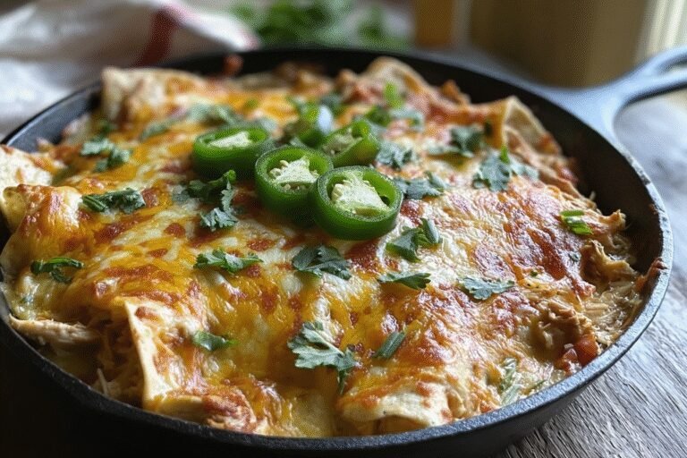 Green Chile Chicken Skillet Enchiladas 34.Png