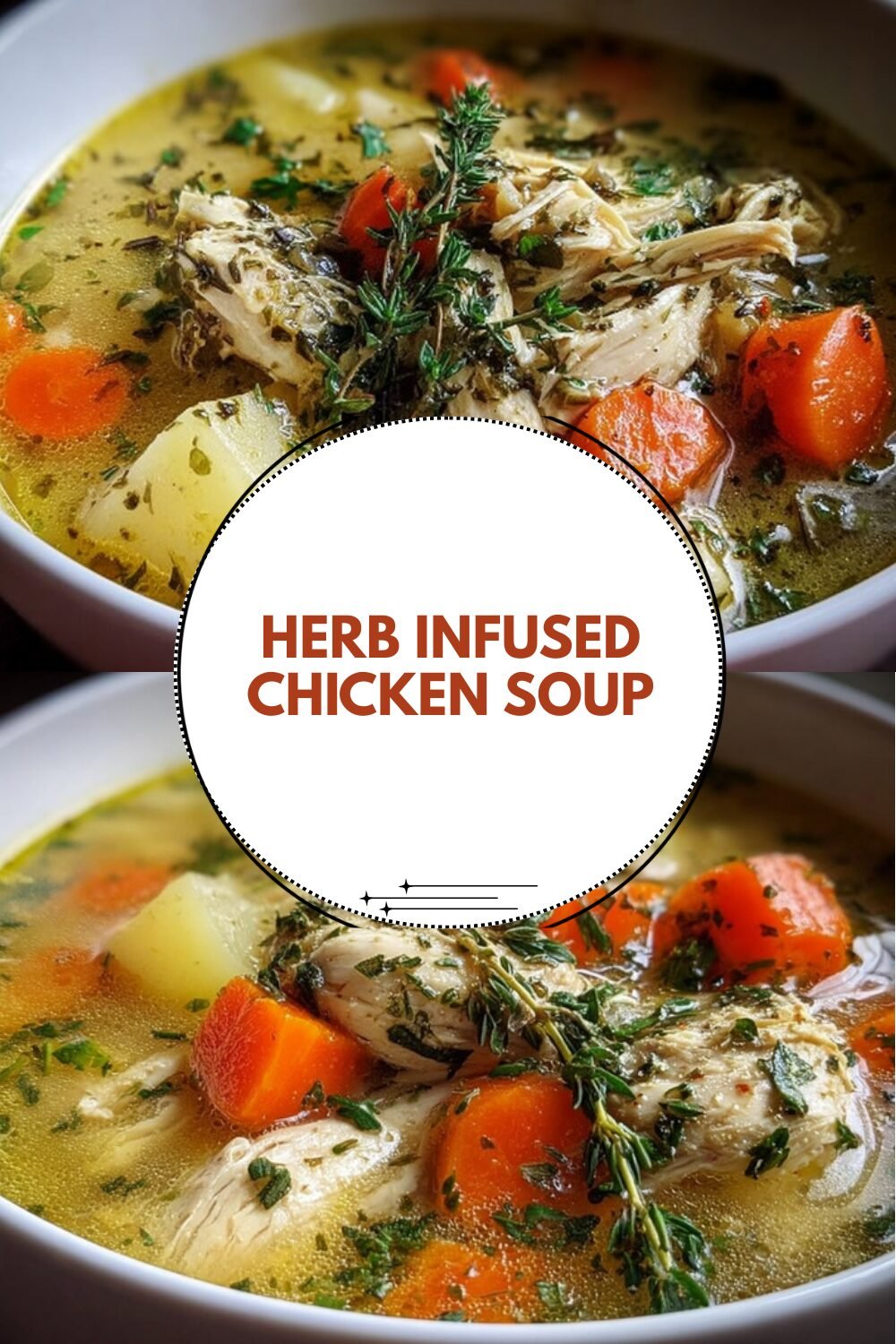 Herb Infused Chicken Soup