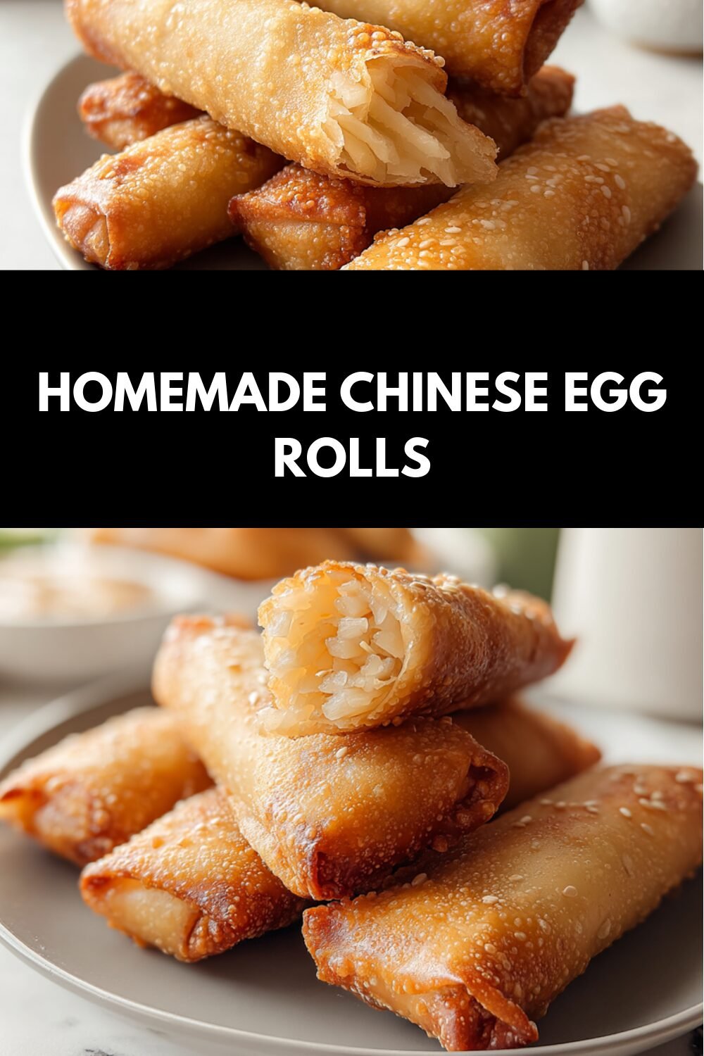 Homemade Chinese Egg Rolls