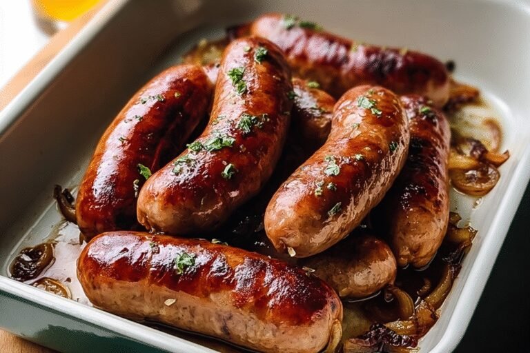 Honey Garlic Sausages 14.Png