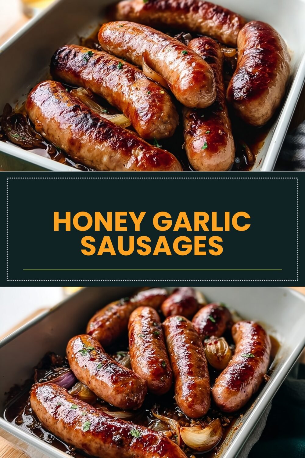 Honey Garlic Sausages