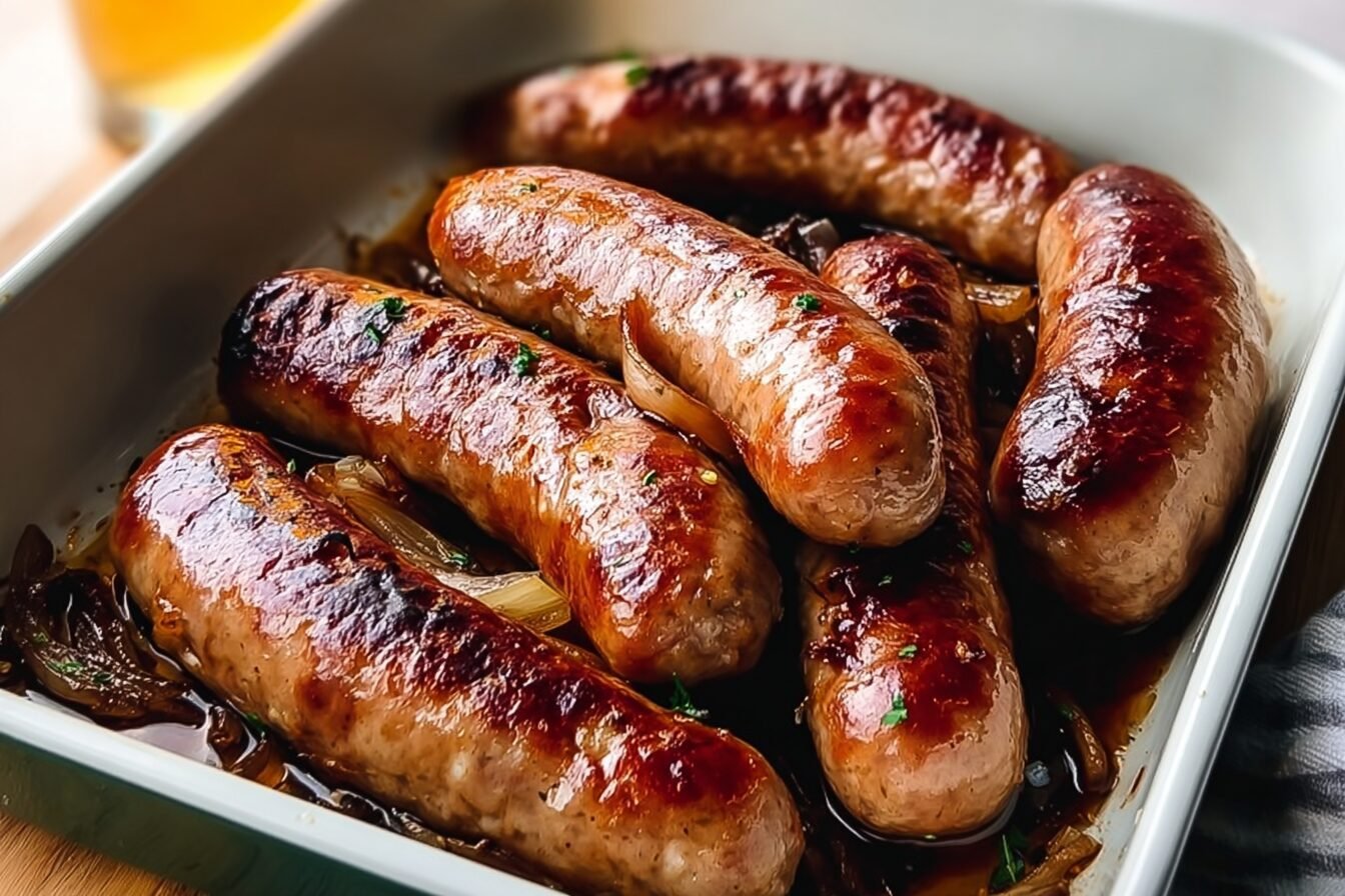Honey Garlic Sausages