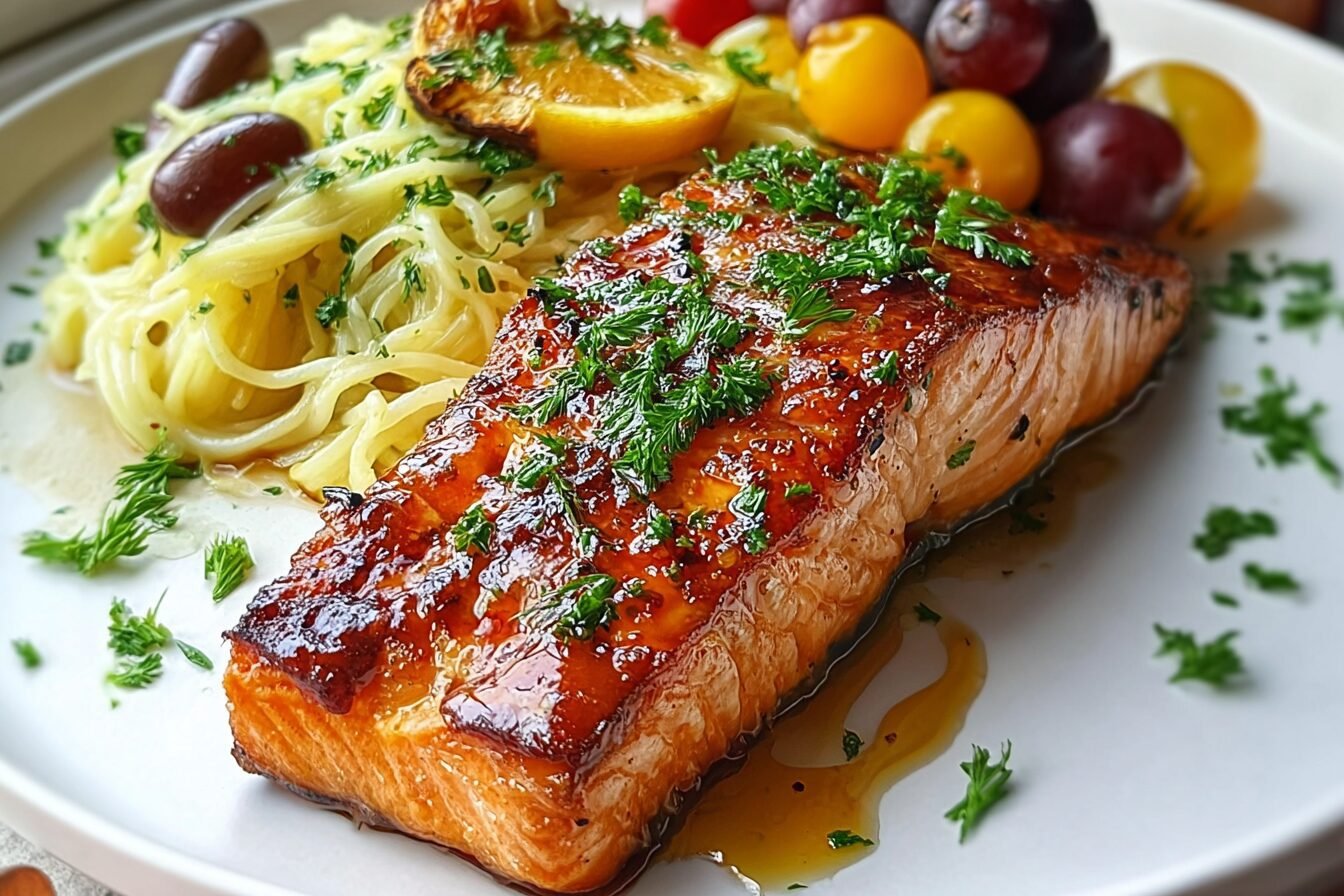 Honey Glazed Salmon
