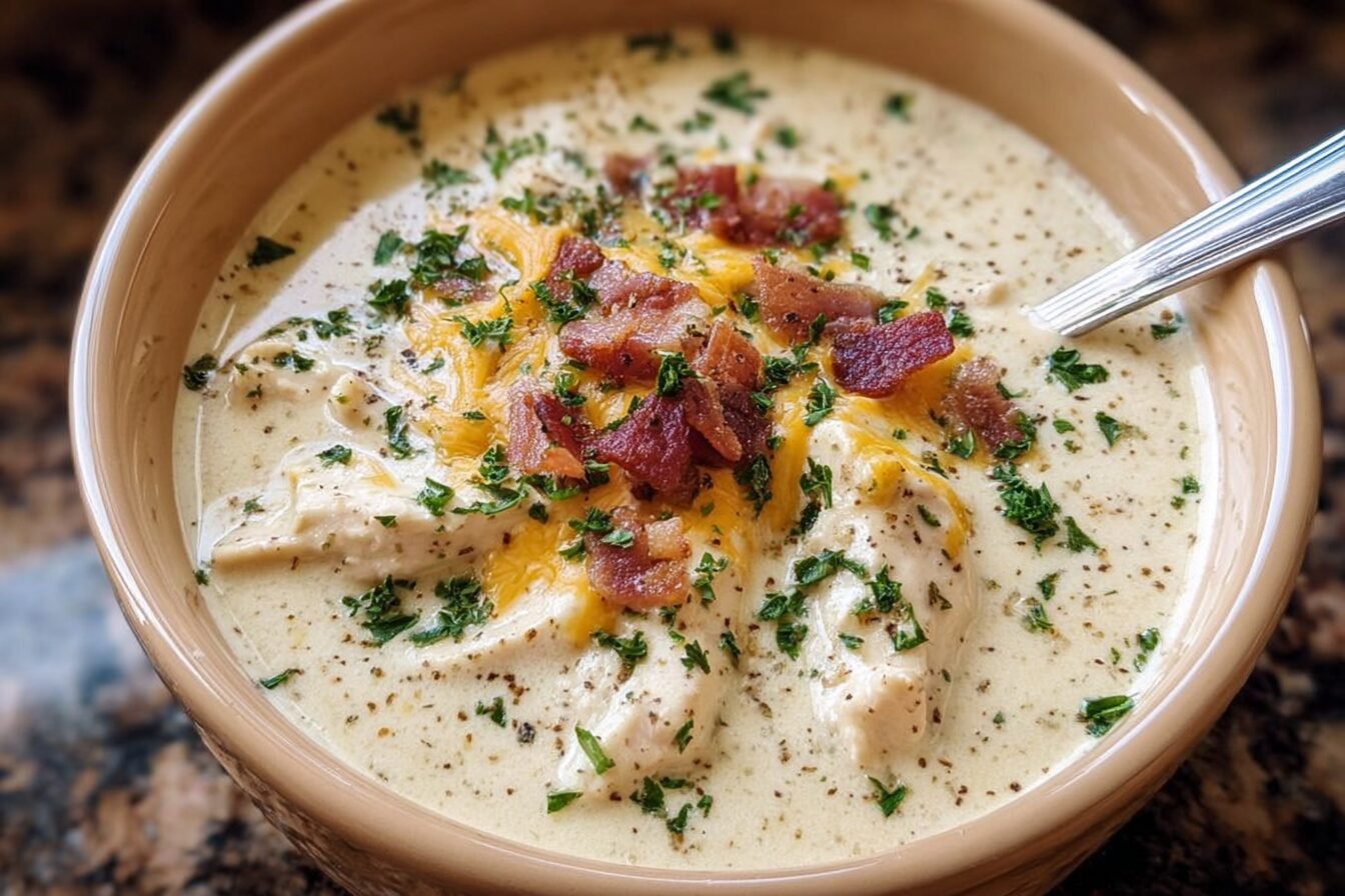 Keto Chicken Cream Cheese Soup