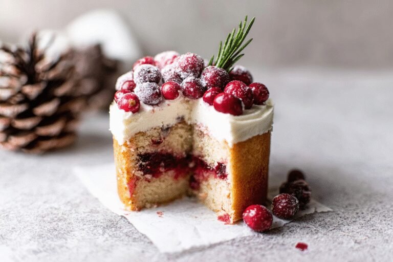 Mini Cranberry White Forest Cake 89.Png