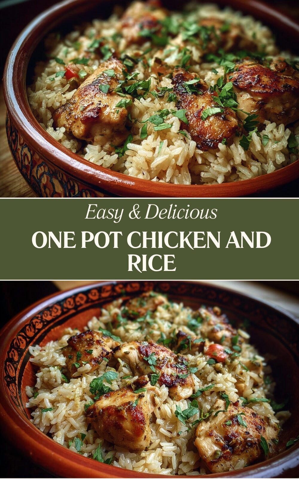 One Pot Chicken And Rice