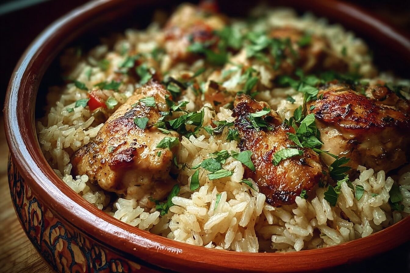 One Pot Chicken And Rice