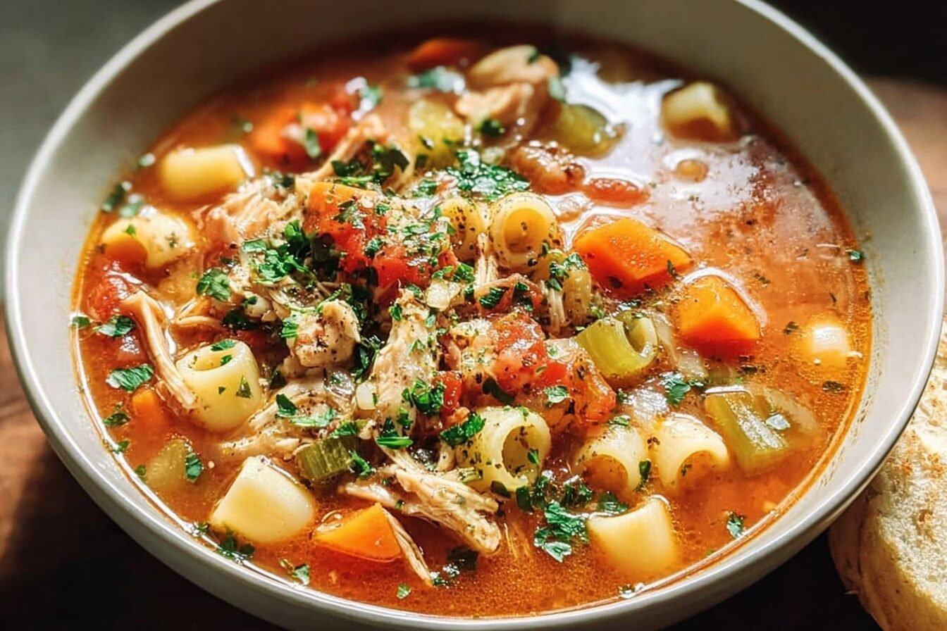 Sicilian Chicken Soup