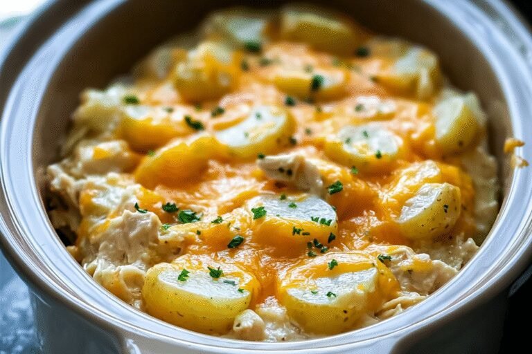 Slow Cooker Cheesy Chicken Potato Casserole 10.Png