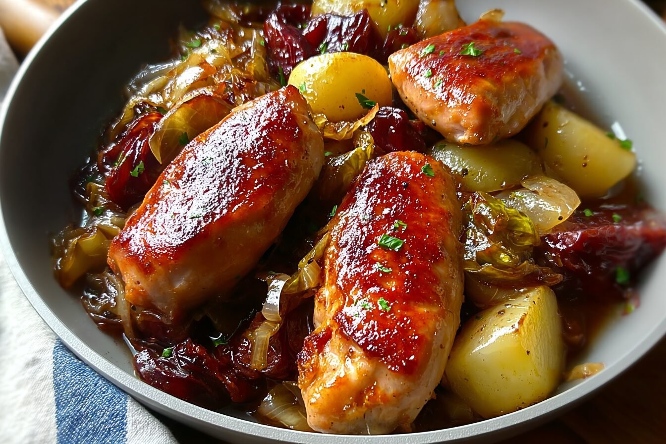 Smoked Sausage And Chicken