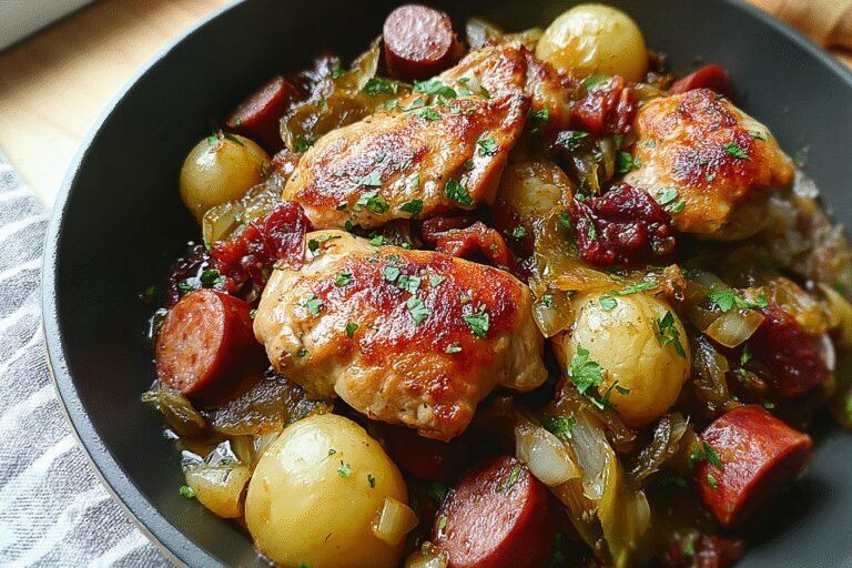 Smoked Sausage And Chicken 73.Png