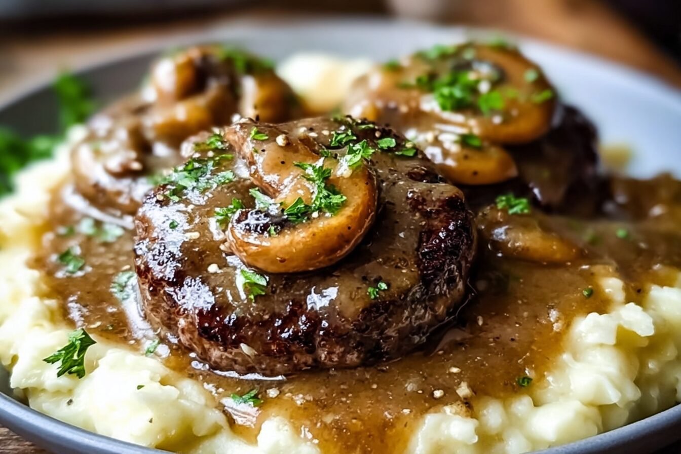 Smothered Hamburger Steak