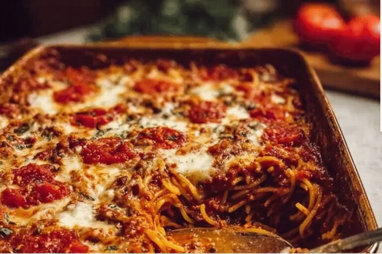 Southern Baked Spaghetti Casserole 16.Png