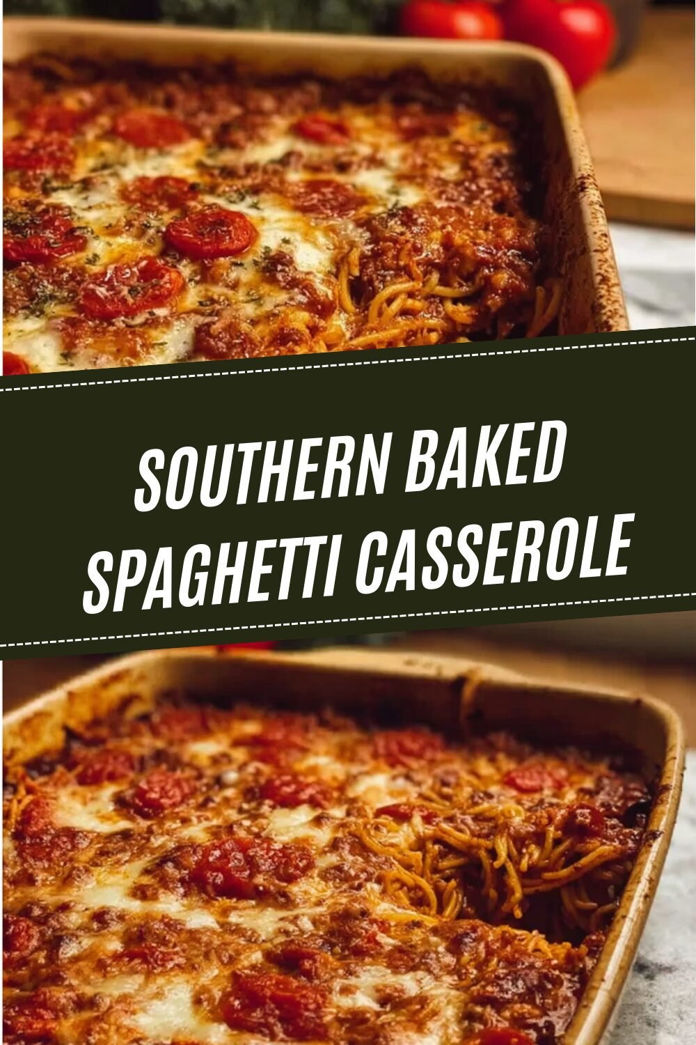 Southern Baked Spaghetti Casserole