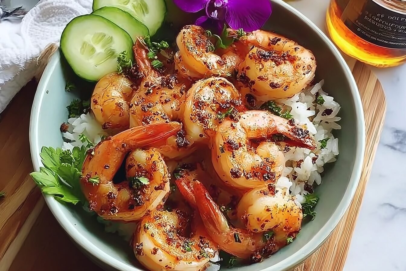 Spiced Garlic Shrimp