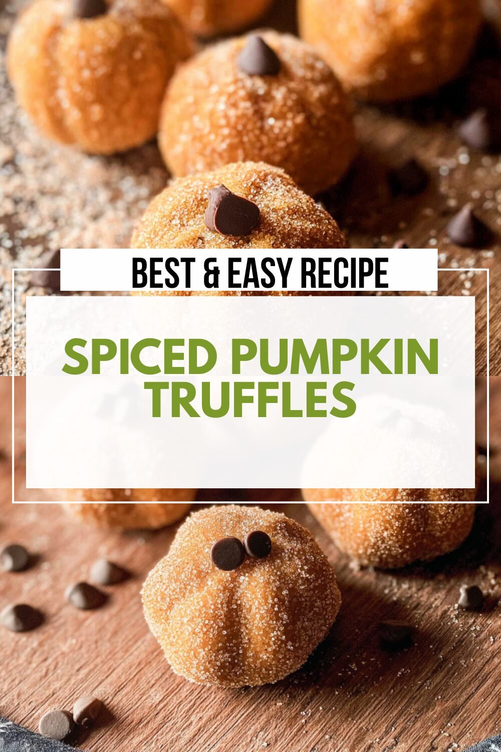Spiced Pumpkin Truffles
