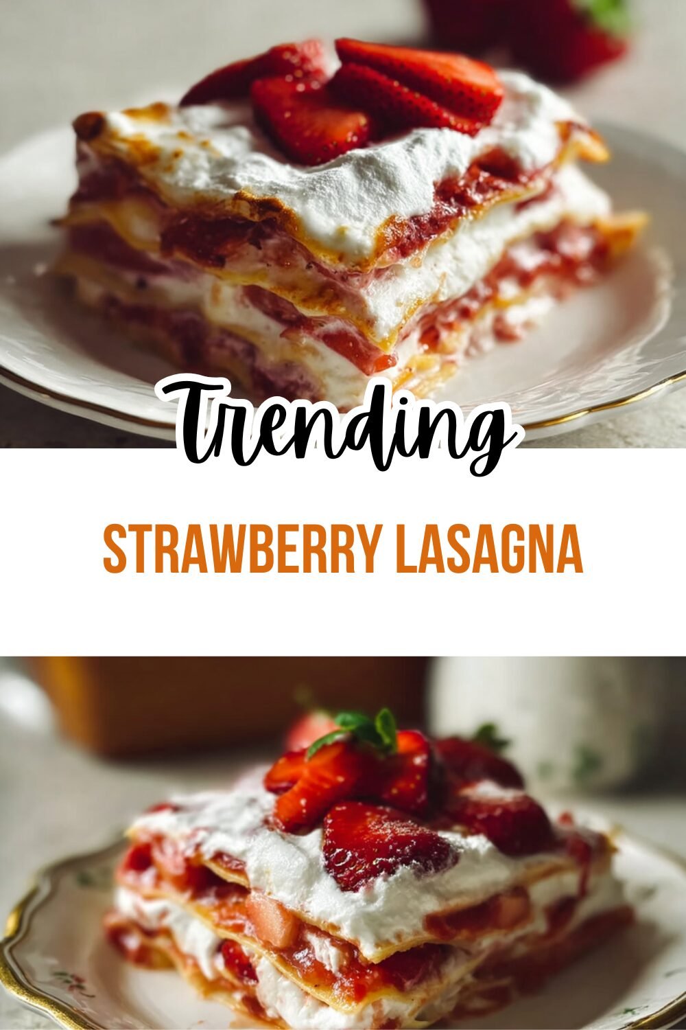 Strawberry Lasagna