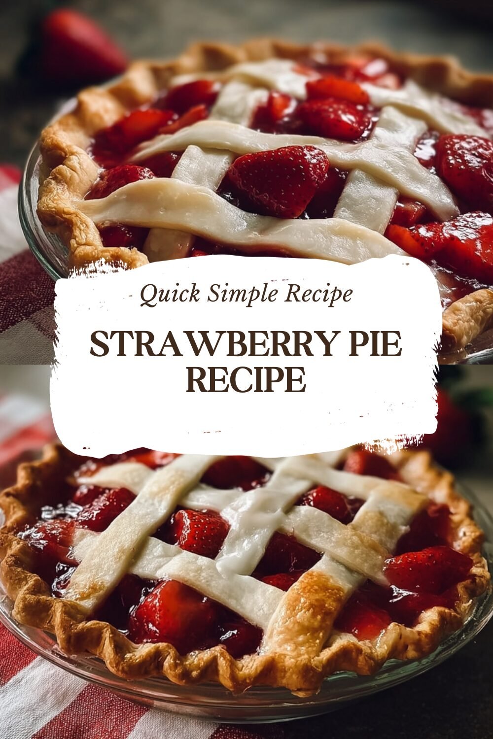 Strawberry Pie Recipe
