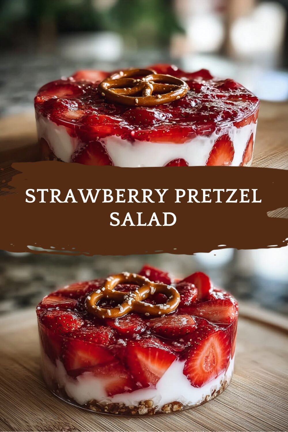 Strawberry Pretzel Salad