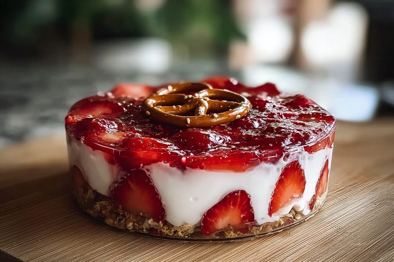 Strawberry Pretzel Salad
