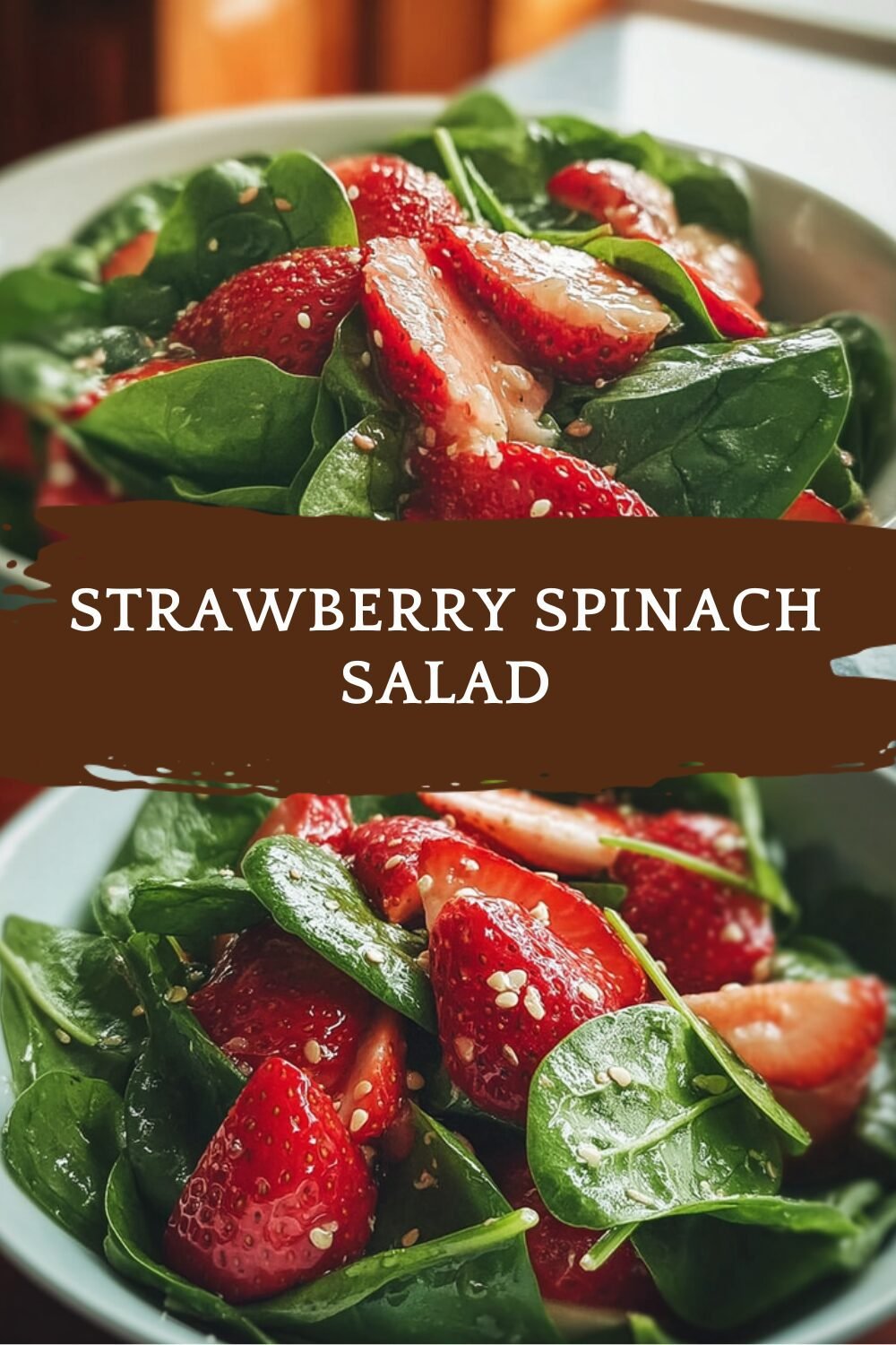 Strawberry Spinach Salad