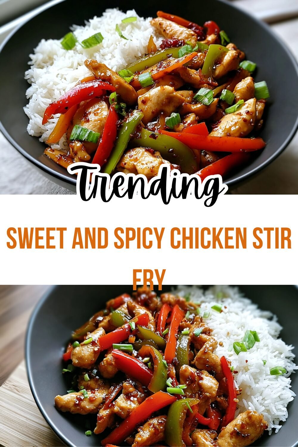 Sweet And Spicy Chicken Stir Fry