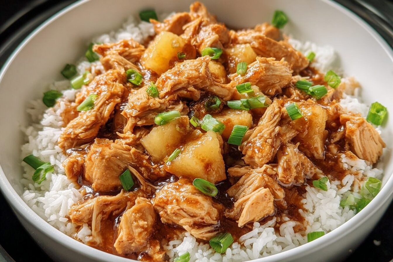 Sweet Hawaiian Crockpot Chicken