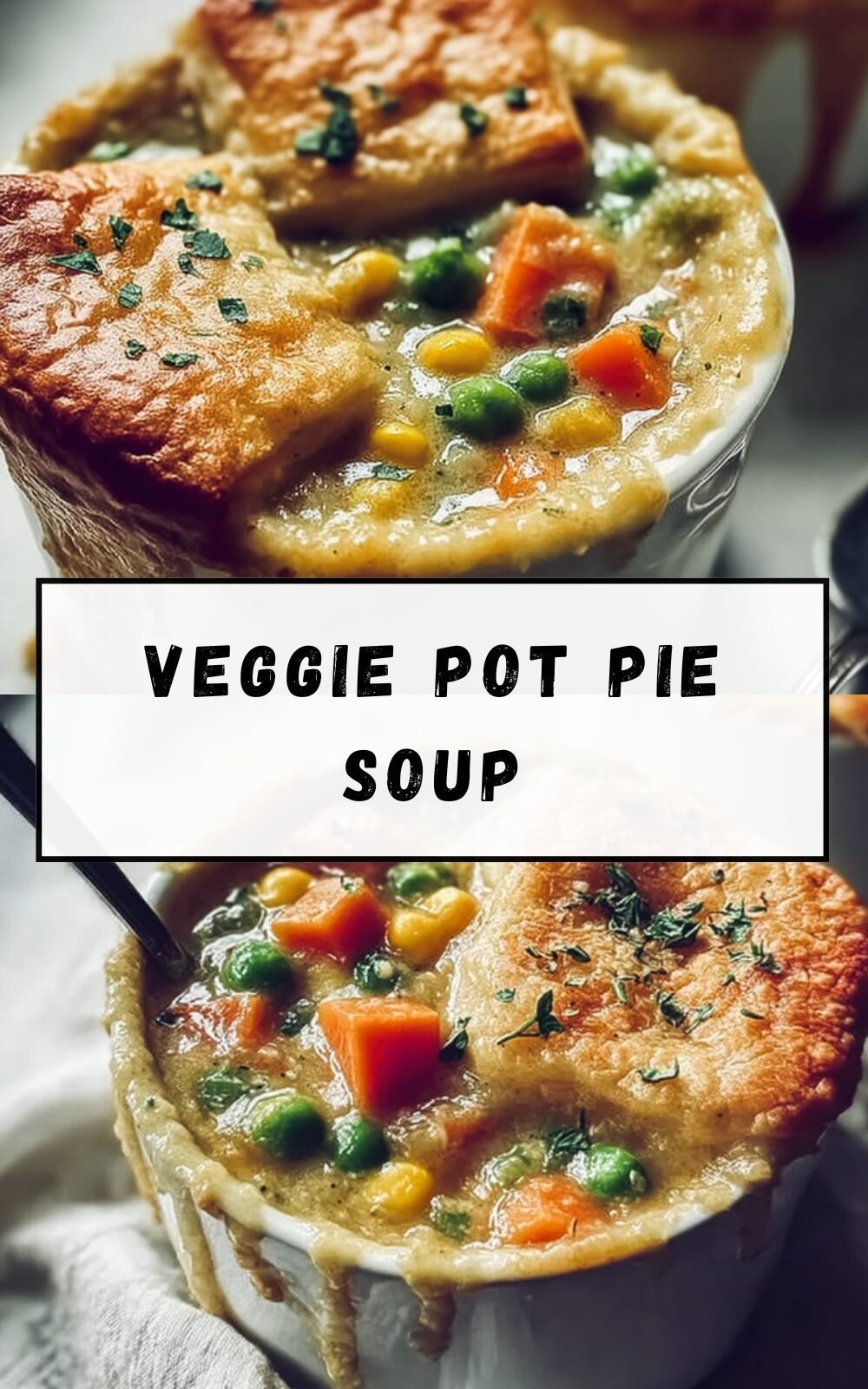 Veggie Pot Pie Soup
