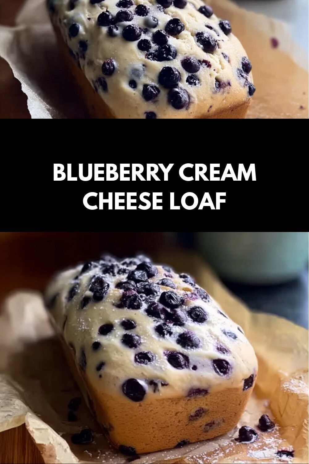 Blueberry Cream Cheese Loaf