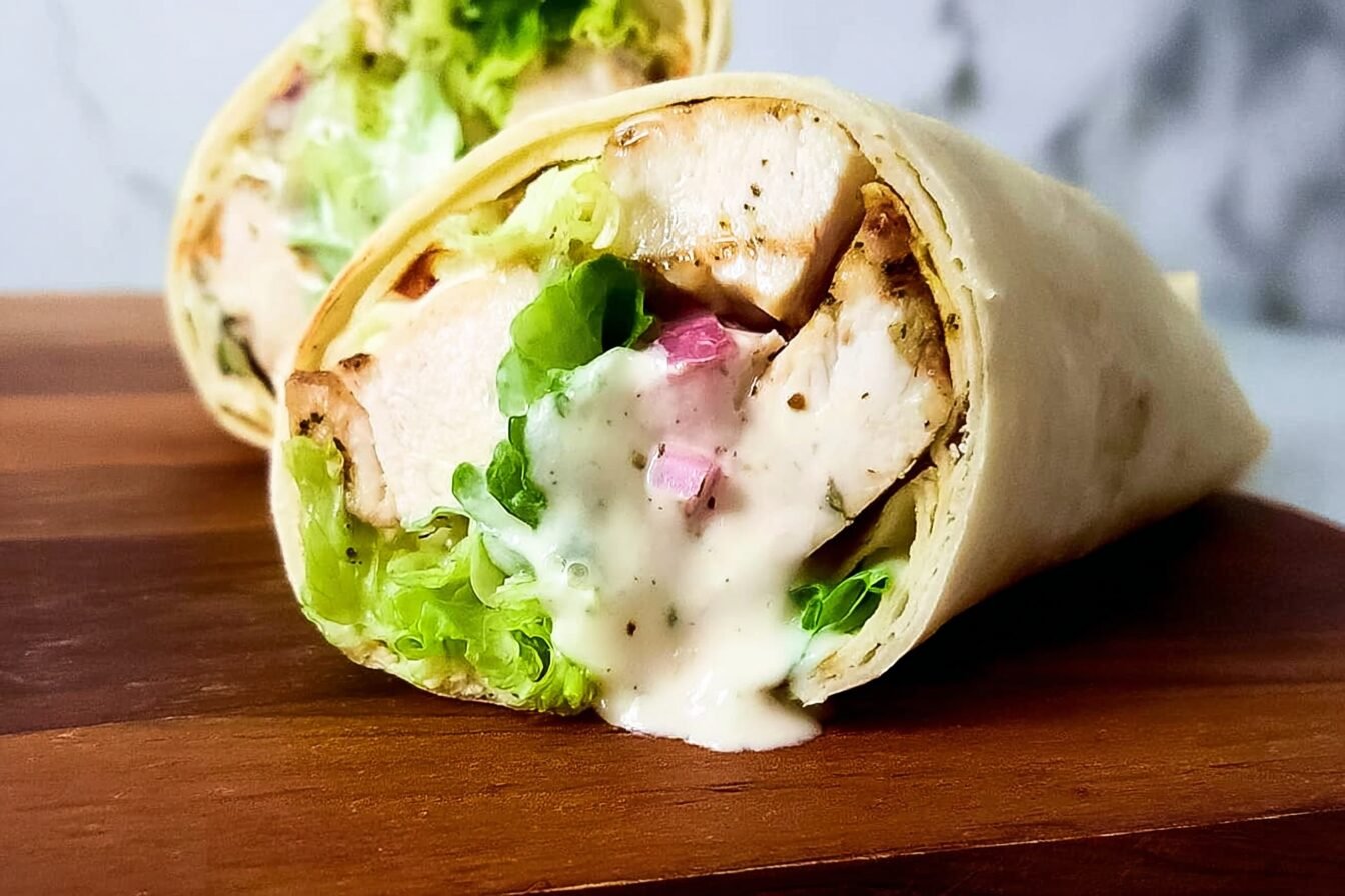 Petit Wrap Ranch Chicken Ranch Wrap Recipe: Quick 10 Minute Dinner Idea