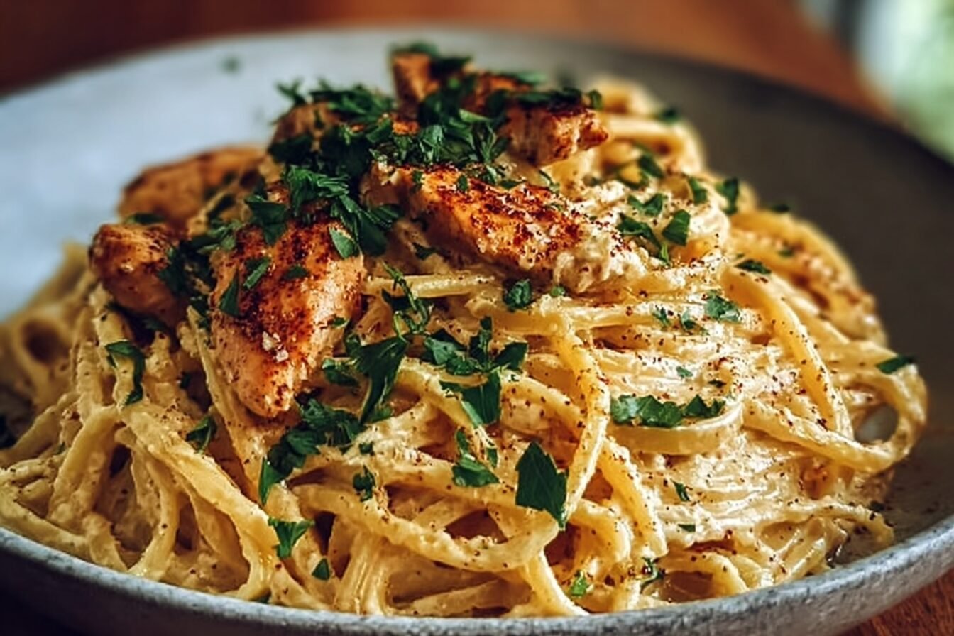 Cowboy Butter Chicken Linguine