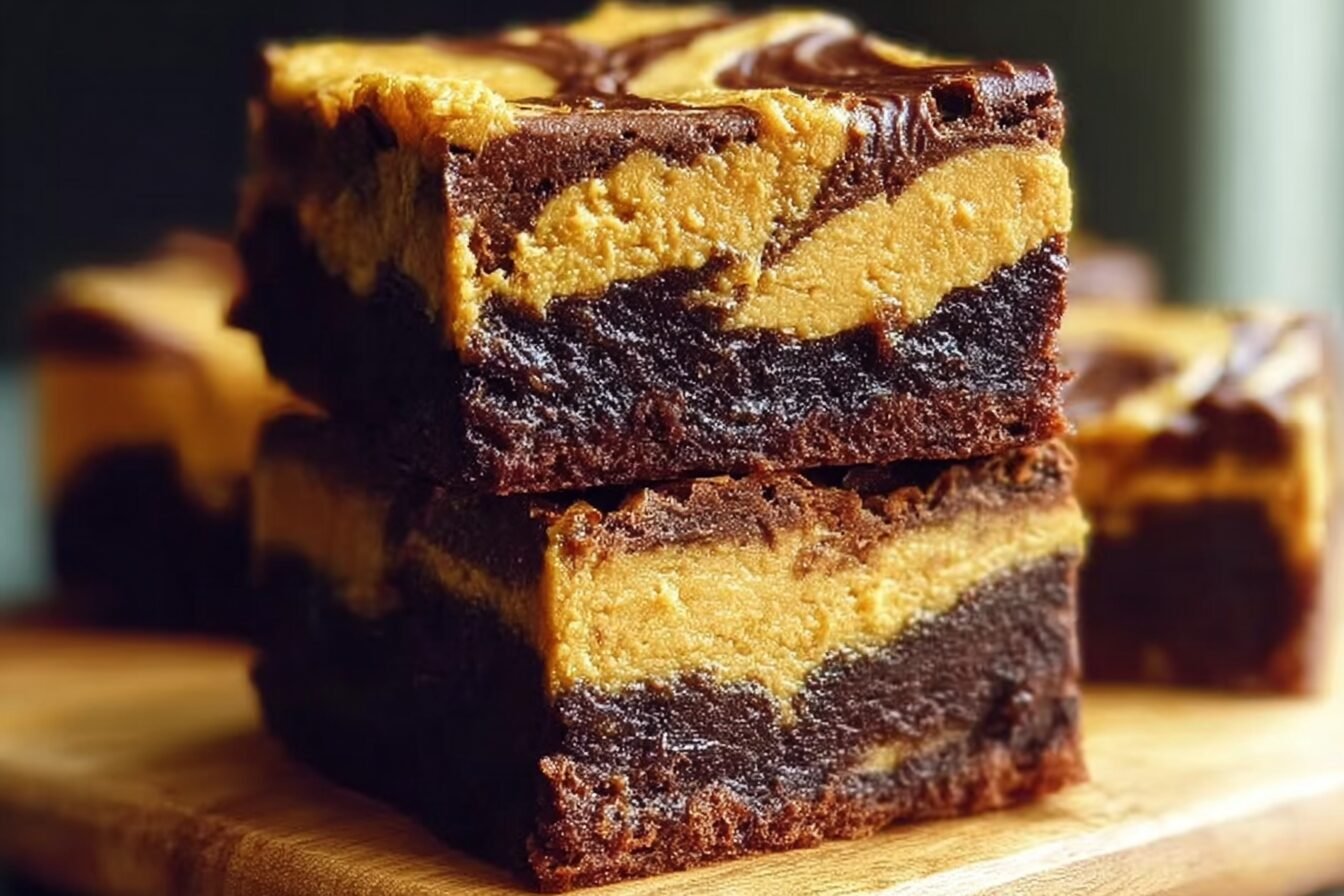 Pumpkin Cheesecake Brownies