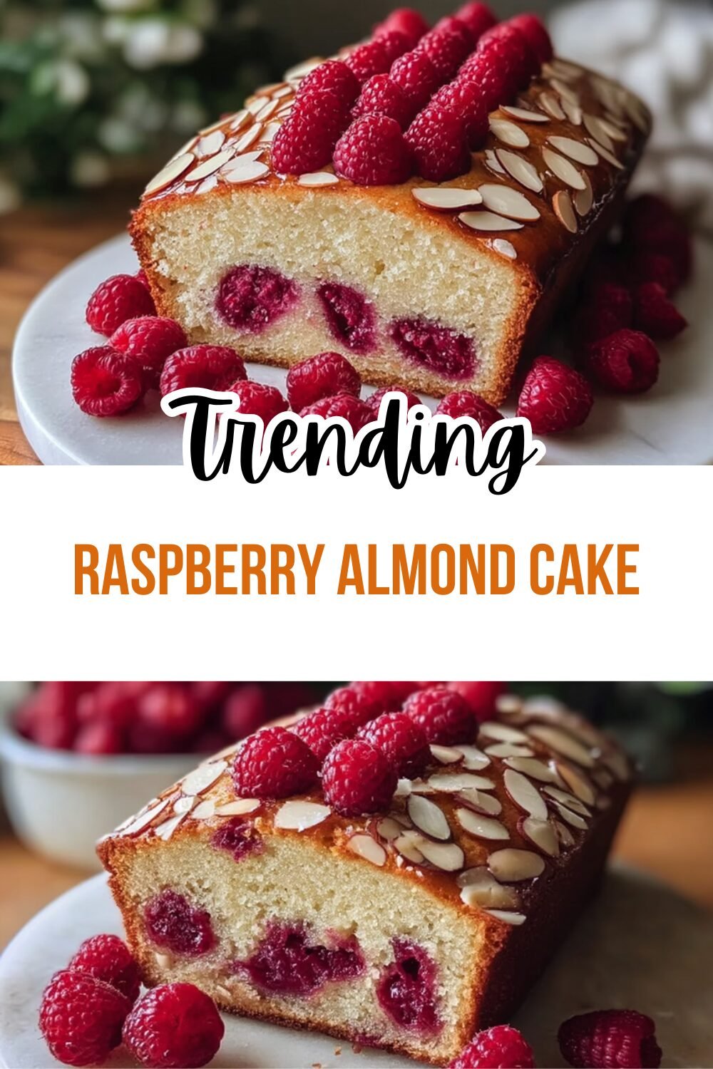Raspberry Almond Cake