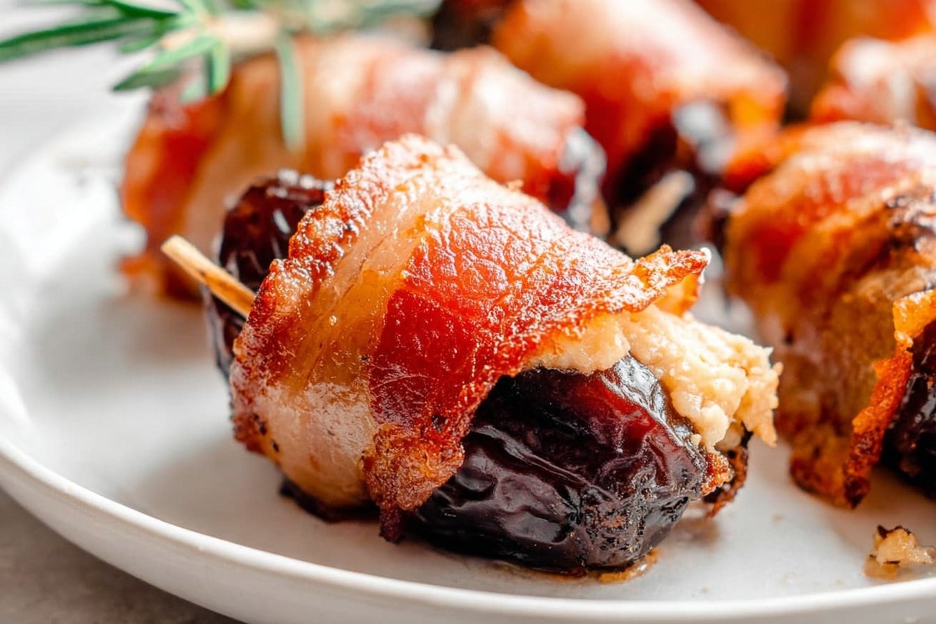 Bacon Wrapped Dates