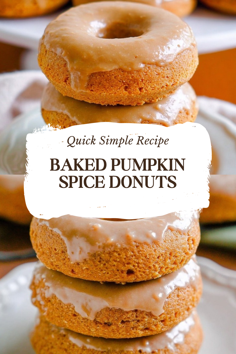 Baked Pumpkin Spice Donuts