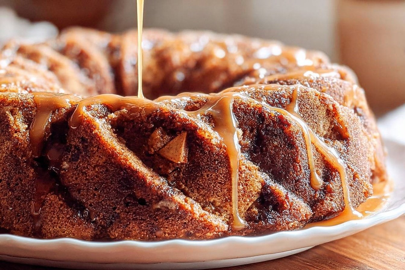 Caramel Apple Bundt Cake