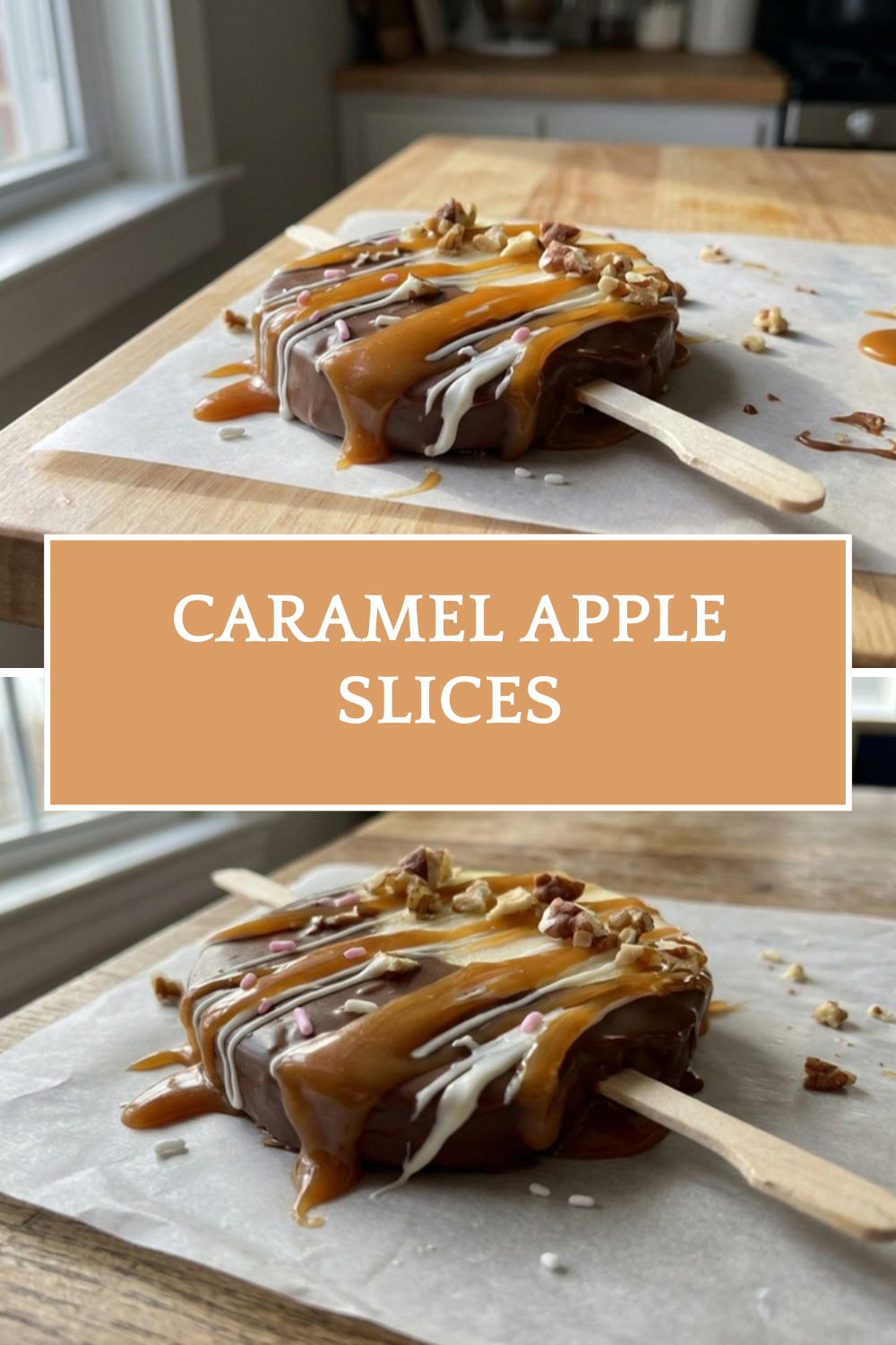 Caramel Apple Slices