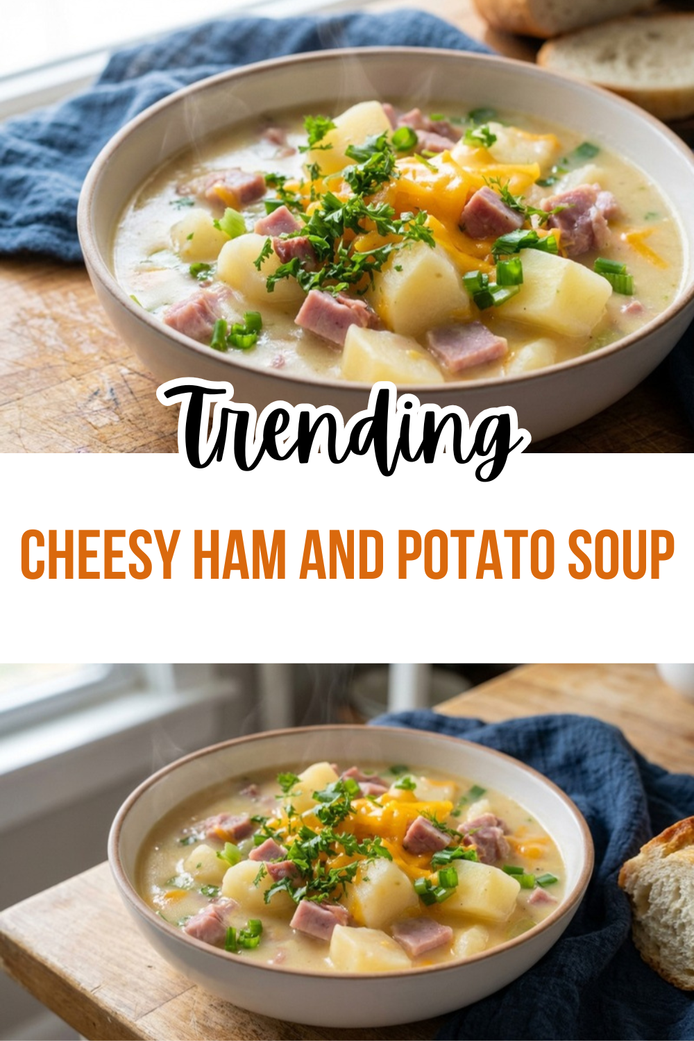 Cheesy Ham And Potato Soup
