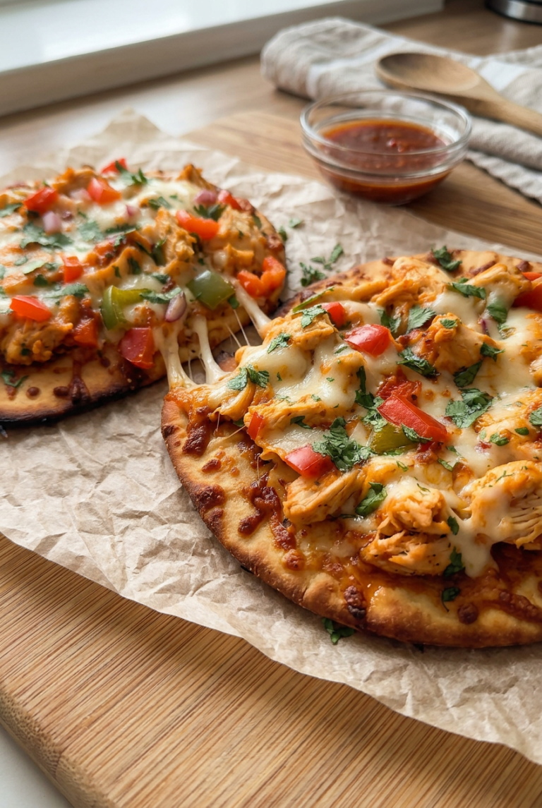 Cheesy Sweet Chilli Chicken Flatbreads 59.Png