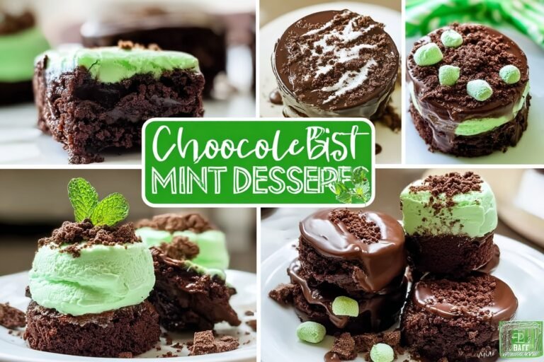 Chocolate And Mint Desserts 85.Png