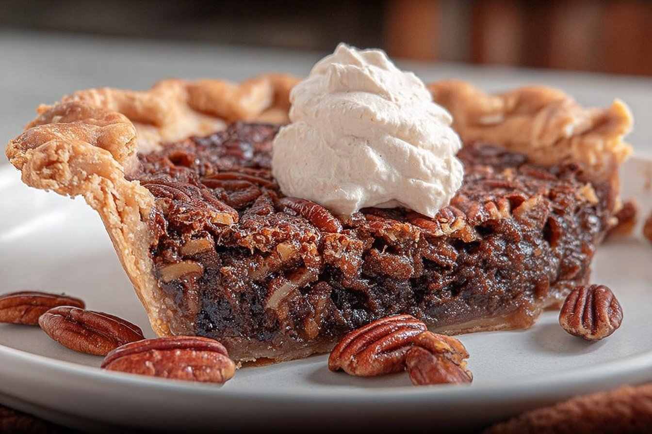 Chocolate Bourbon Pecan Pie