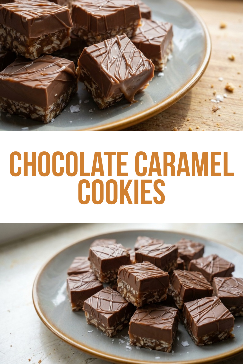 Chocolate Caramel Cookies
