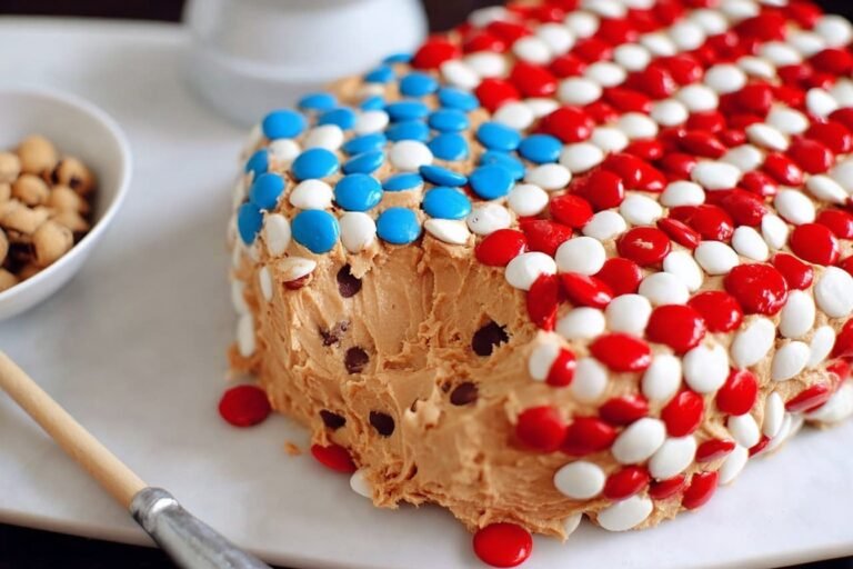 Chocolate Chip Cookie Dough Flag Dip 8.Png