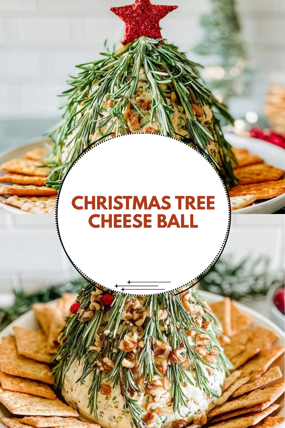 Christmas Tree Cheese Ball