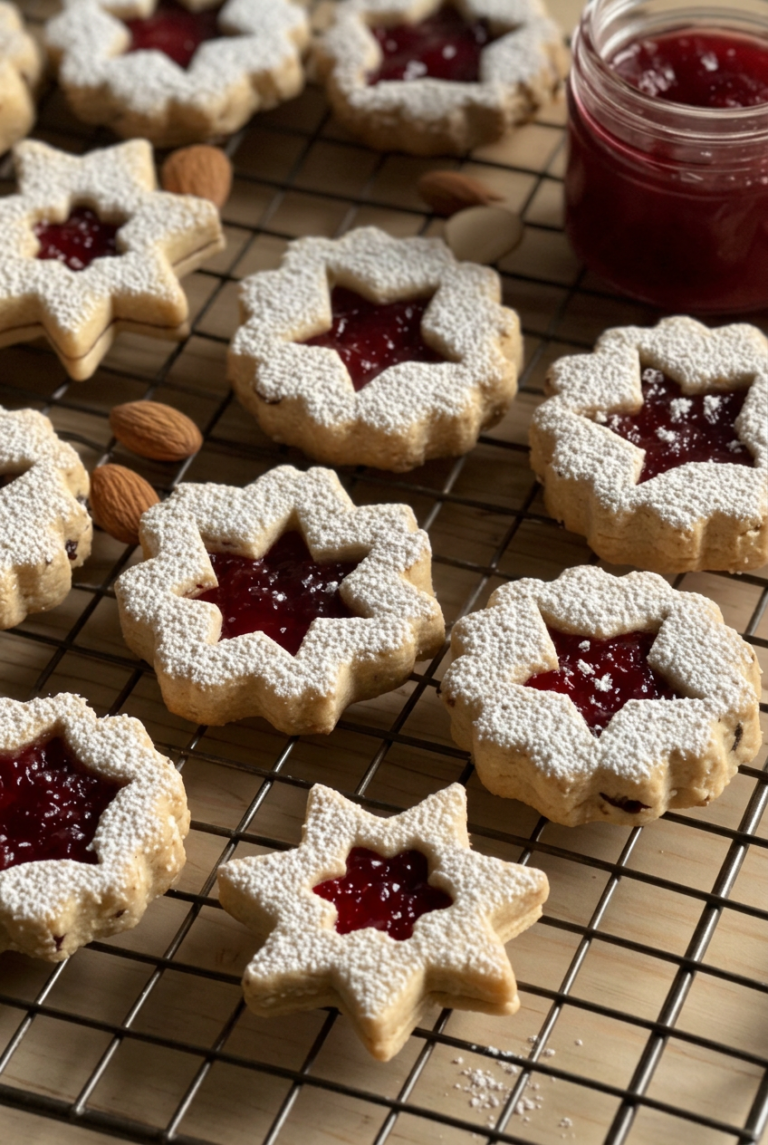 Cranberry Linzer Cookies 74.Png